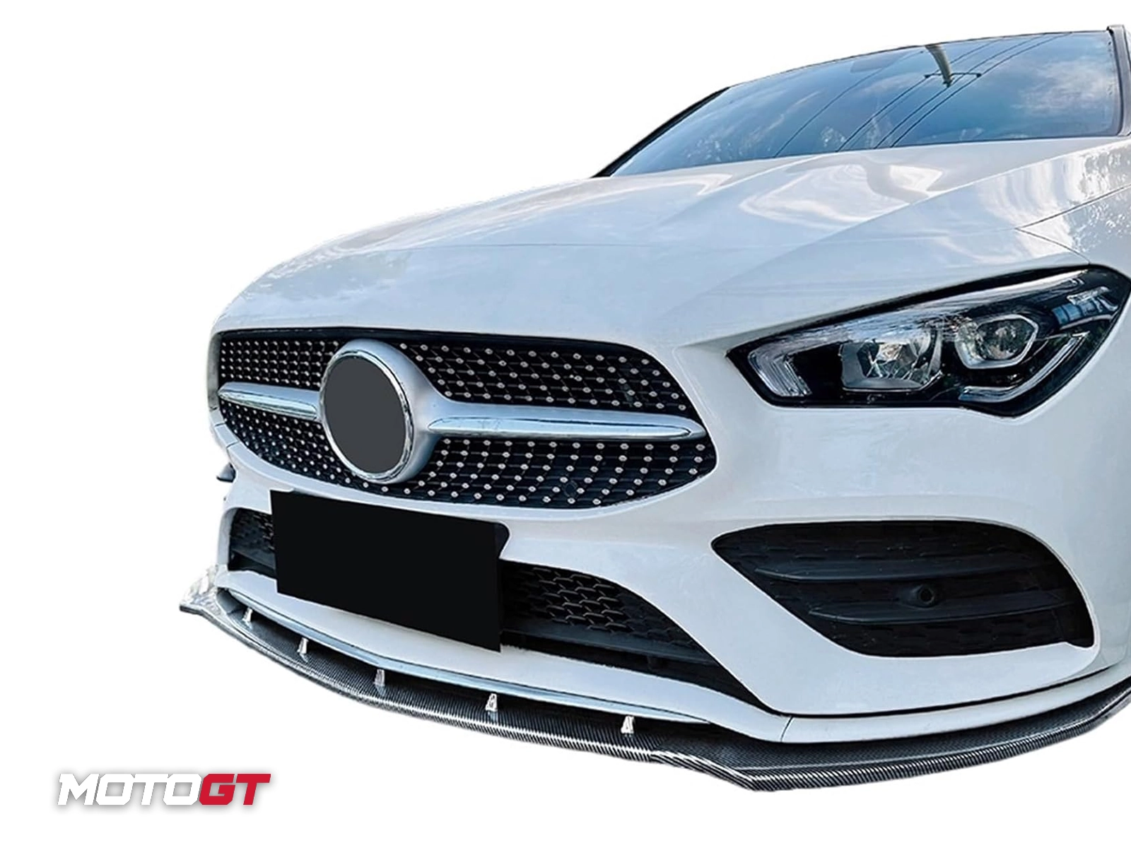 CLA CLASS FRONT BUMPER SPLITTER